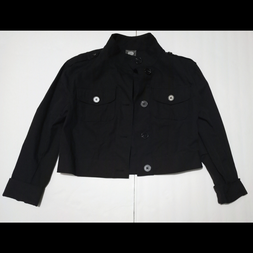 Vince Camuto Short Button Jacket
